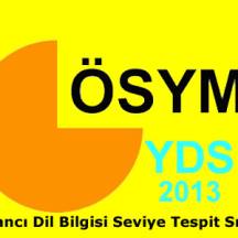 YDS-2013 İlkbahar Sınavına Başvurular Başladı